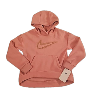 Nike girls 6x pink high low sweatshirt